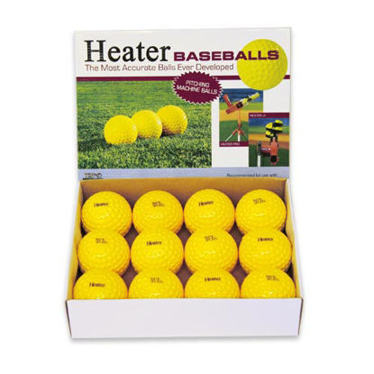 Heater Yellow Dimpled Balls